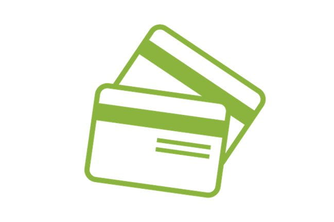 An icon of two ClinCards.