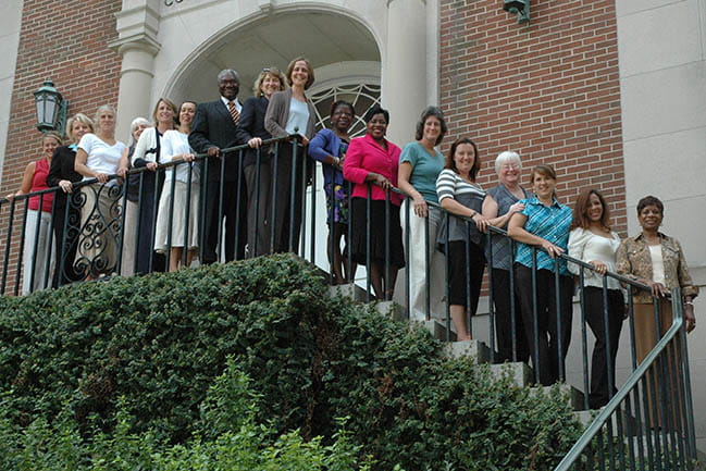 CES-P participants in front of the MUSC College of Nursing