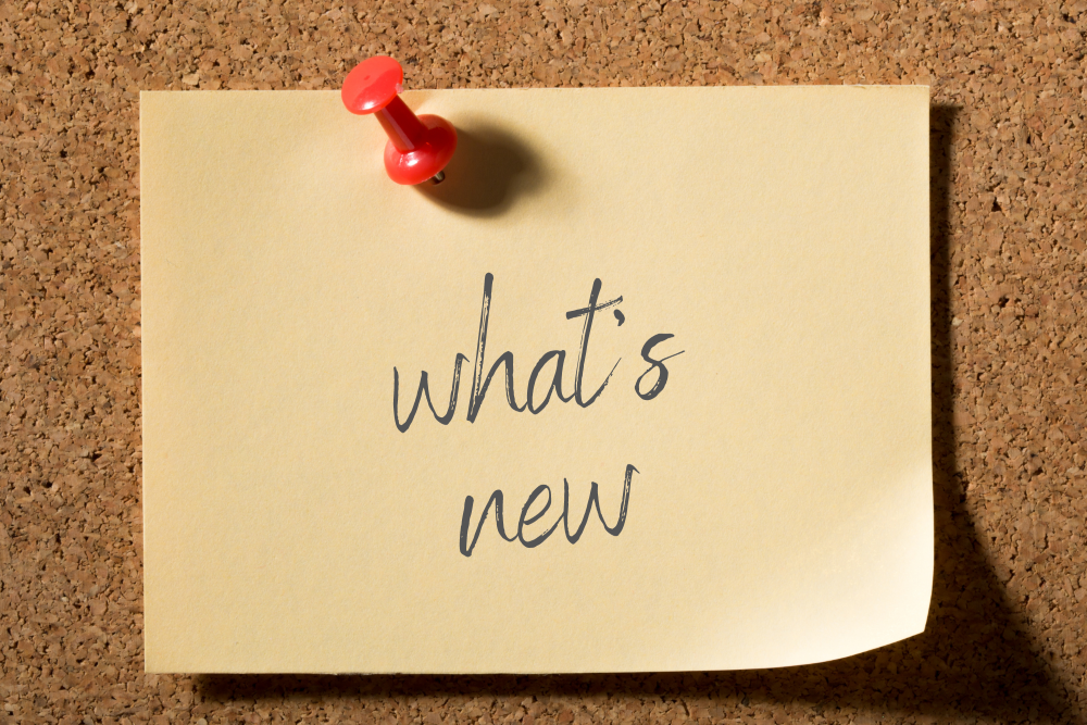 What's new note using note on a cork board by DAPA Images | Canva Pro