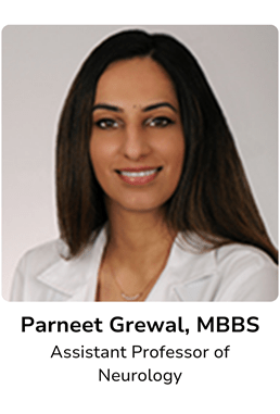 Parneet Grewal, MBBS, Assistant Professor of Neurology, MUSC